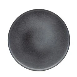 Salt & Pepper Hue Dinner Plate 27.5cm Black