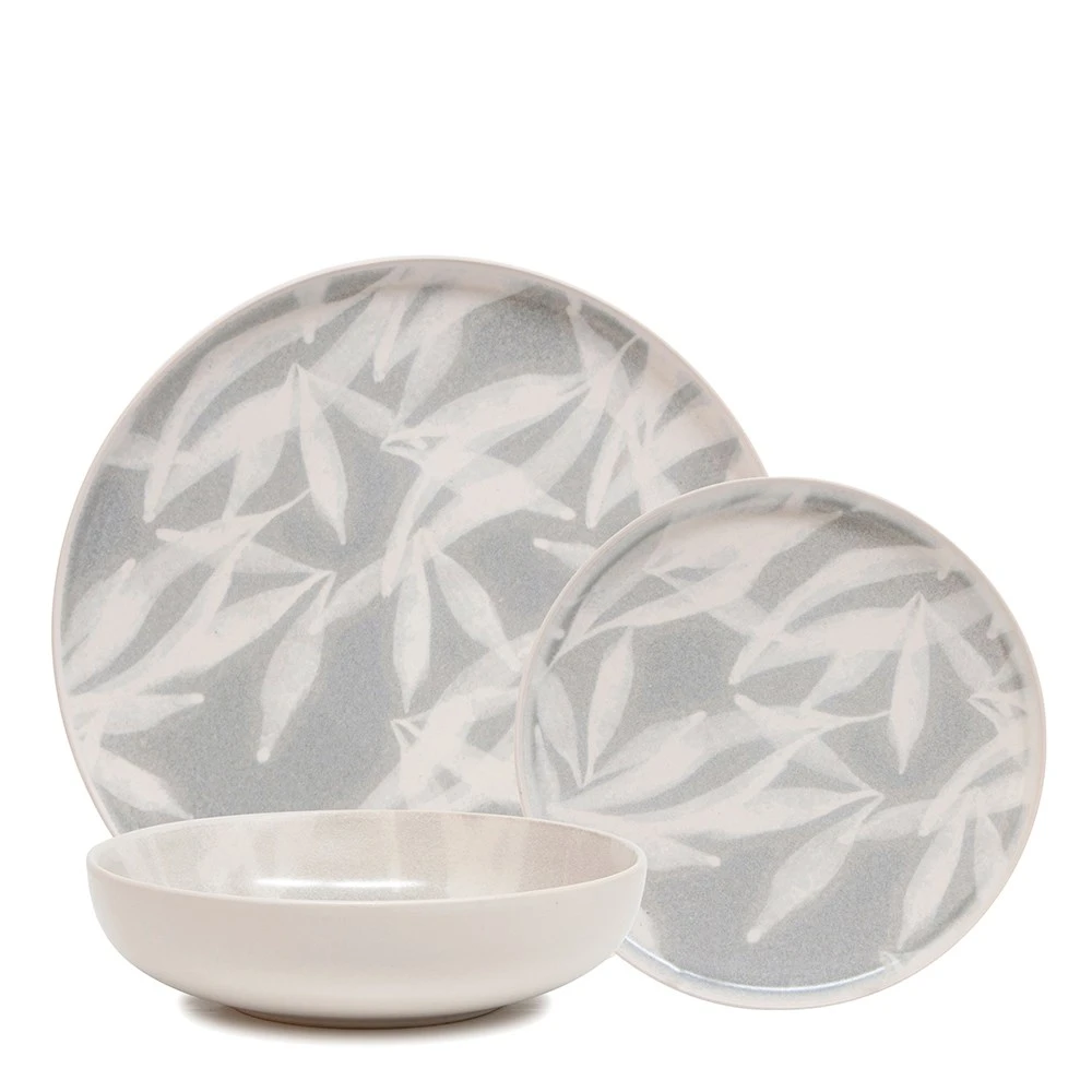 Salt & Pepper Okran 12 Piece Dinner Set 3 Salt & Pepper Okran 12 Piece Dinner Set