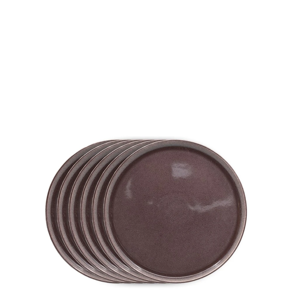 Salt & Pepper Amana Dinner Plate 26.5cm Wine 5 Salt & Pepper Amana Dinner Plate 26.5cm Wine - Image 3