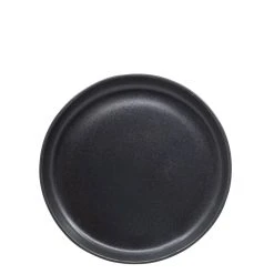 Salt & Pepper BowlFood Side Plate 20cm Black