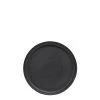 Salt & Pepper Industry Side Plate Black 21cm