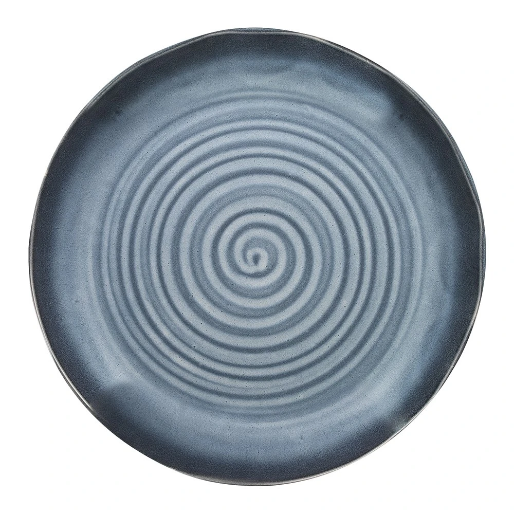 Ecology Ottawa Round Platter 33cm Indigo 3 Ecology Ottawa Round Platter 33cm Indigo