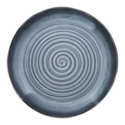 Ecology Ottawa Round Platter 33cm Indigo 9 Ecology Ottawa Round Platter 33cm Indigo -Alex Liddy Store CWM EC0069 3
