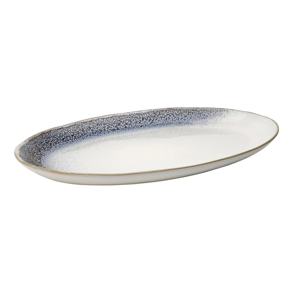 Ecology Atol Large Oval Platter 36cm Deep Blue 5 Ecology Atol Large Oval Platter 36cm Deep Blue - Image 3