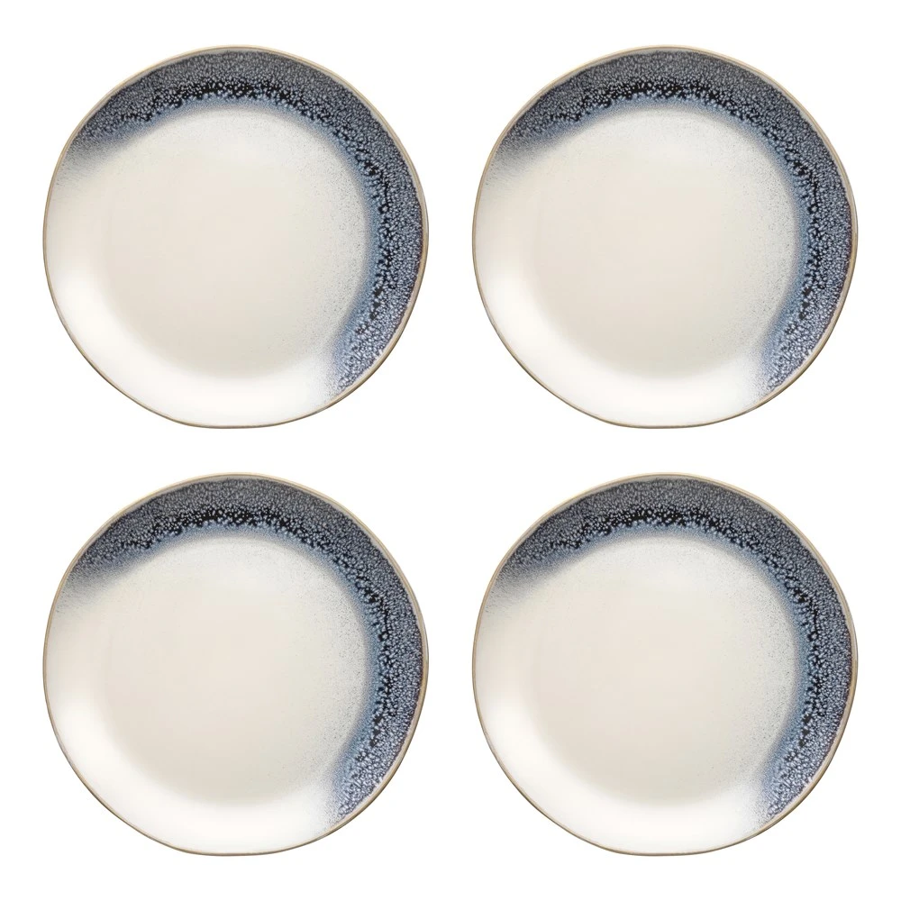 Ecology Atol Set Of 4 Dinner Plates 27cm Deep Blue 3 Ecology Atol Set Of 4 Dinner Plates 27cm Deep Blue