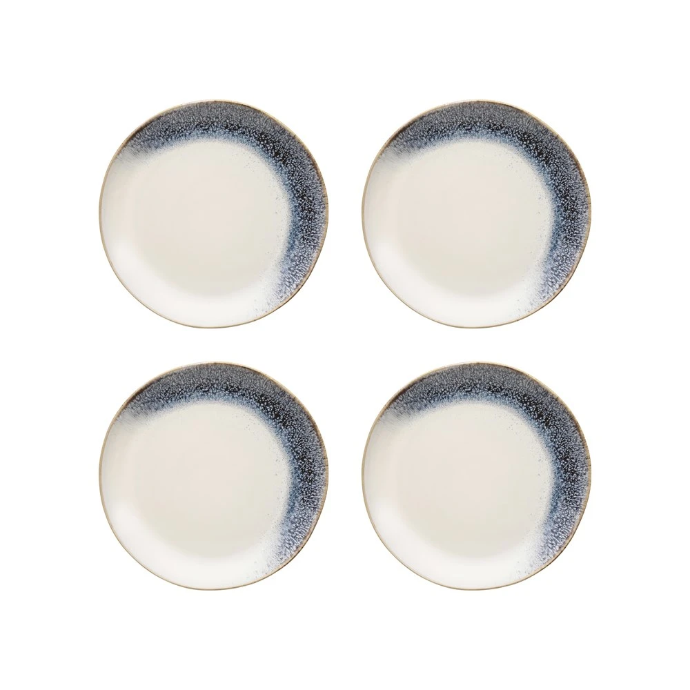 Ecology Atol Set Of 4 Side Plates 21cm Deep Blue 3 Ecology Atol Set Of 4 Side Plates 21cm Deep Blue