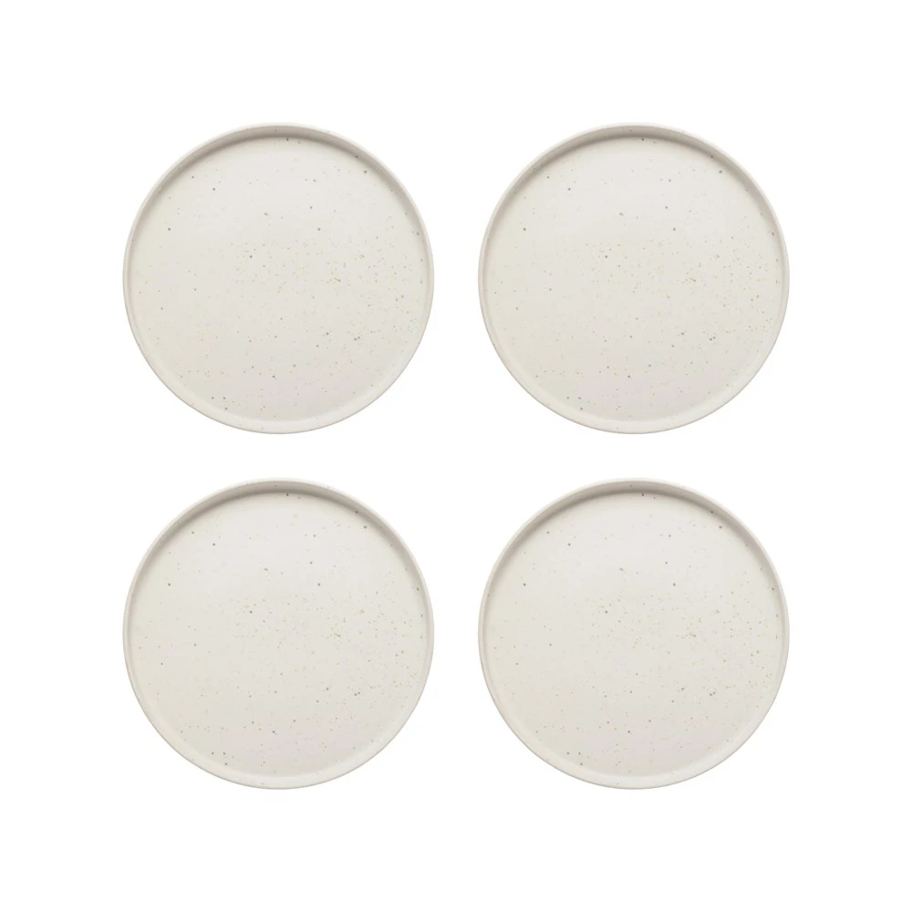 Ecology Domus Set Of 4 Side Plates Ecru 3 Ecology Domus Set Of 4 Side Plates Ecru