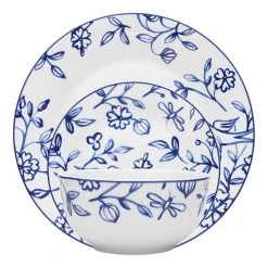 Porto Ginseng 12 Piece Dinner Set Blue