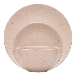 Porto Sands 12 Piece Dinner Set Blush
