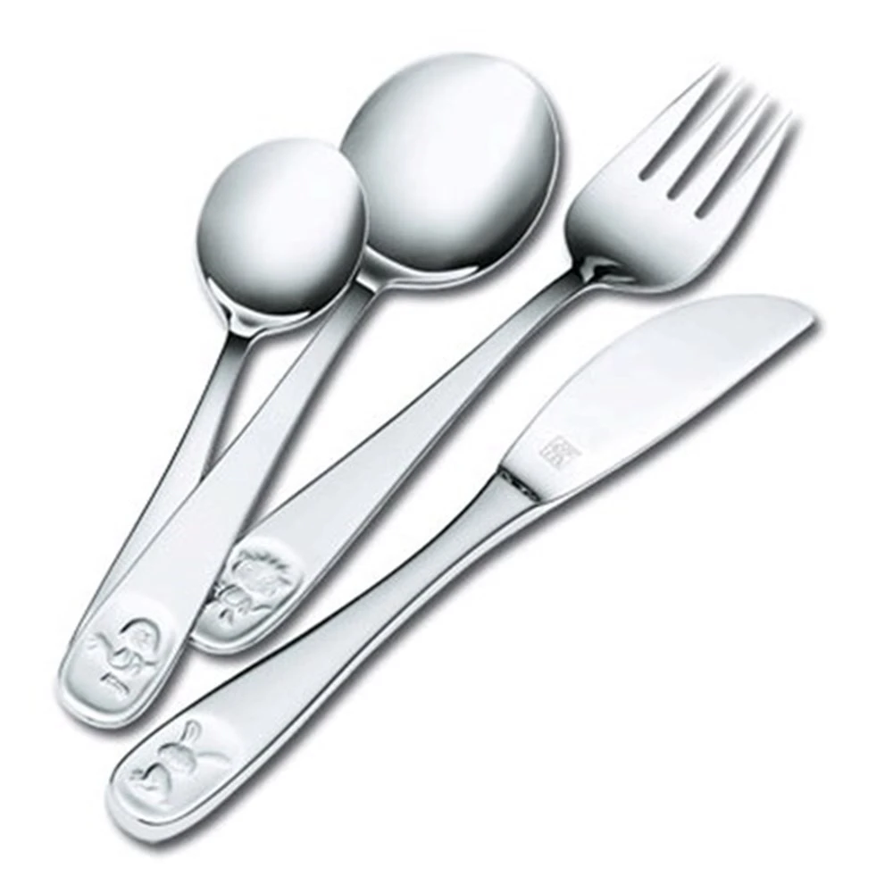 Zwilling Bino 4 Piece Childrens Cutlery Set 3 Zwilling Bino 4 Piece Childrens Cutlery Set