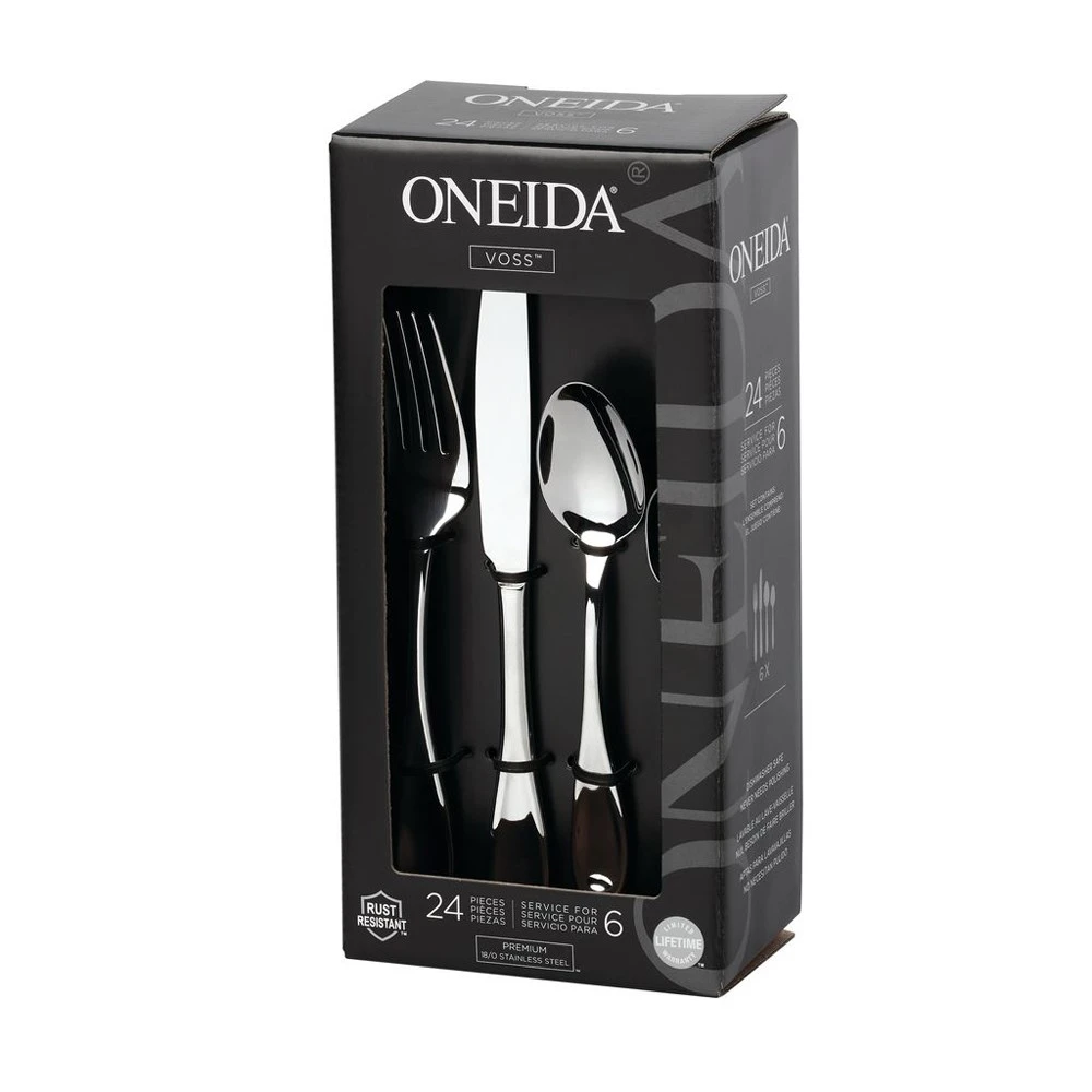 Oneida Voss 24 Piece Cutlery Set 3 Oneida Voss 24 Piece Cutlery Set