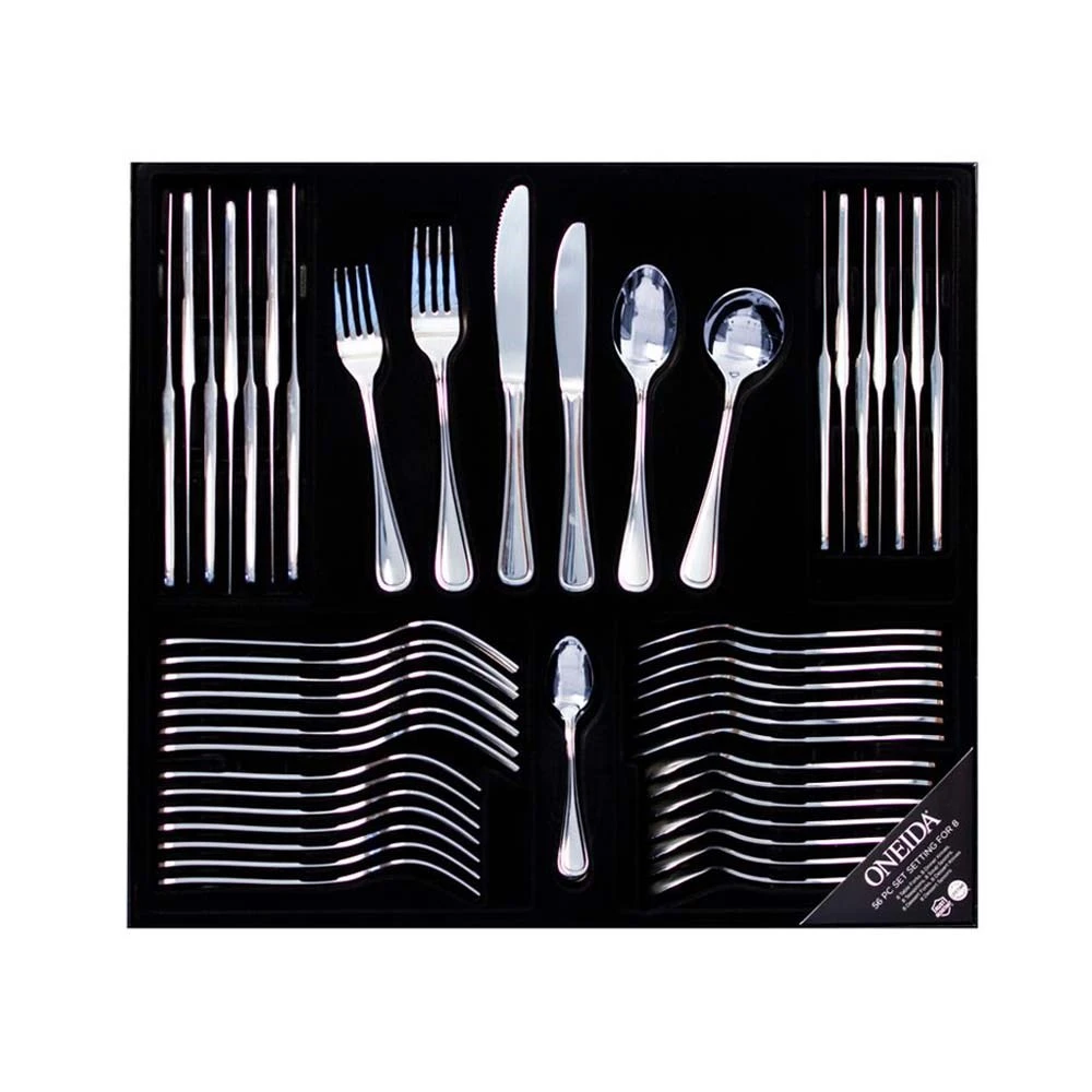 Oneida New Rim 56 Piece Cutlery Set 4 Oneida New Rim 56 Piece Cutlery Set - Image 2