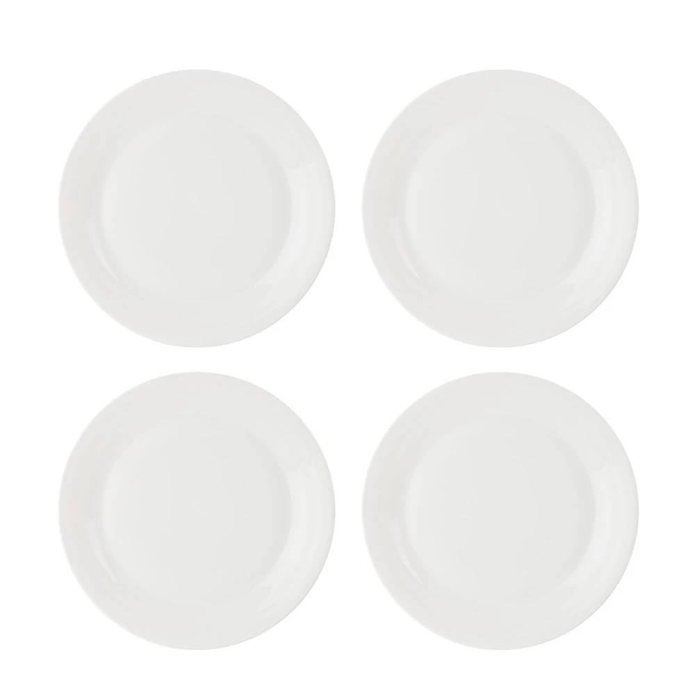 Royal Doulton 1815 Pure Set Of 4 Dinner Plates 28cm White 3 Royal Doulton 1815 Pure Set Of 4 Dinner Plates 28cm White