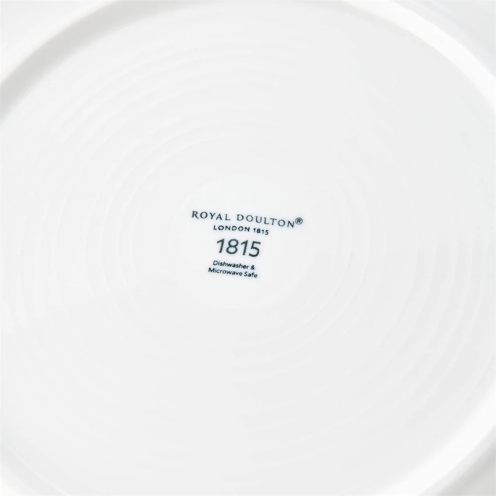 Royal Doulton 1815 Pure Set Of 4 Dinner Plates 28cm White 6 Royal Doulton 1815 Pure Set Of 4 Dinner Plates 28cm White - Image 4