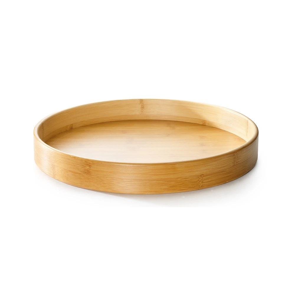Ambrosia Karira Bamboo Round Serving Tray 40cm 3 Ambrosia Karira Bamboo Round Serving Tray 40cm