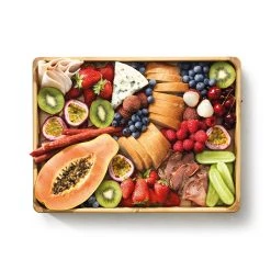 Ambrosia Karira Bamboo Rectangular Serving Tray 40cm -Alex Liddy Store HIM 1034093 2