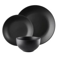 Ambrosia Classic 12 Piece Dinner Set Black 10 Ambrosia Classic 12 Piece Dinner Set Black -Alex Liddy Store HIM 1040501 4