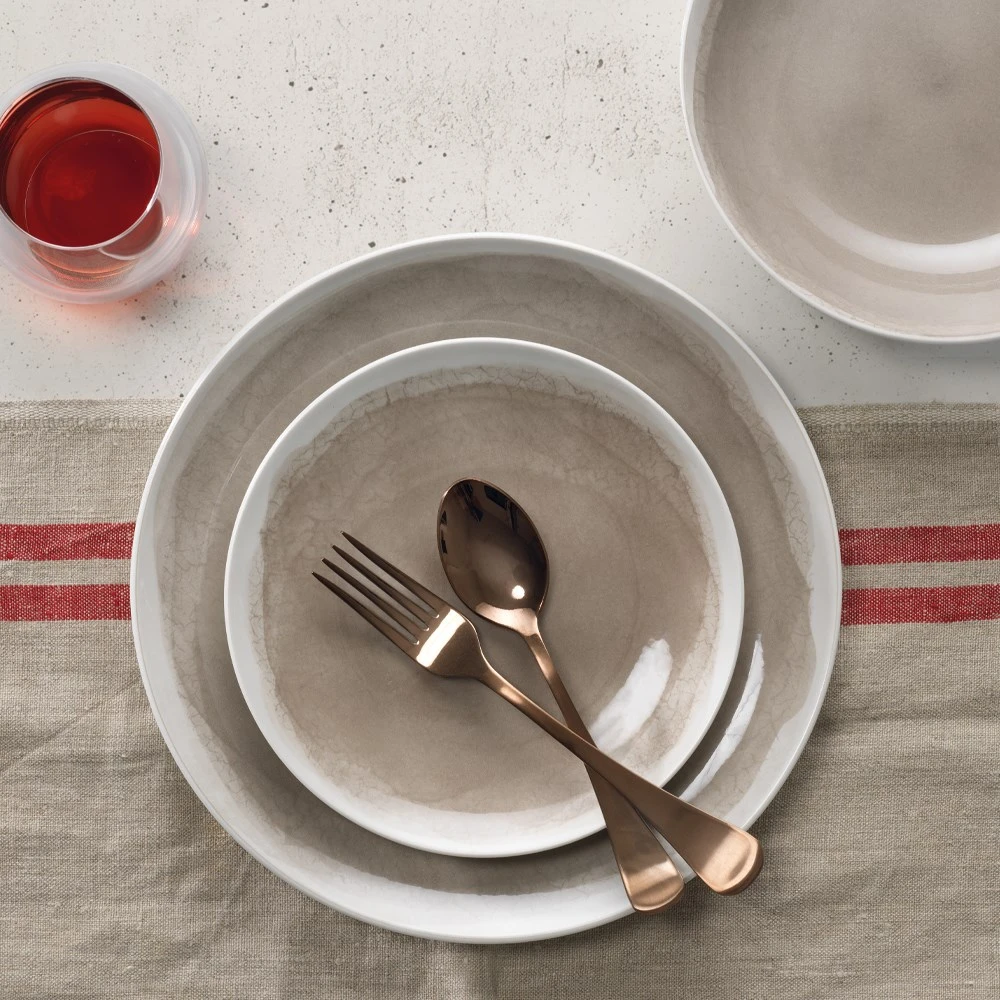 Ambrosia Bree 12 Piece Dinner Set Mushroom 5 Ambrosia Bree 12 Piece Dinner Set Mushroom - Image 3