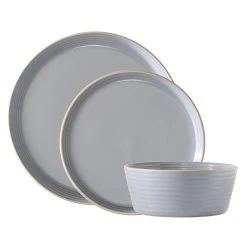 Ambrosia Rye 12 Piece Dinner Set Steel 11 Ambrosia Rye 12 Piece Dinner Set Steel -Alex Liddy Store HIM 1040531 5