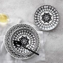 Ambrosia Lena II 12 Piece Dinner Set Black 7 Ambrosia Lena II 12 Piece Dinner Set Black -Alex Liddy Store HIM 1040786 3