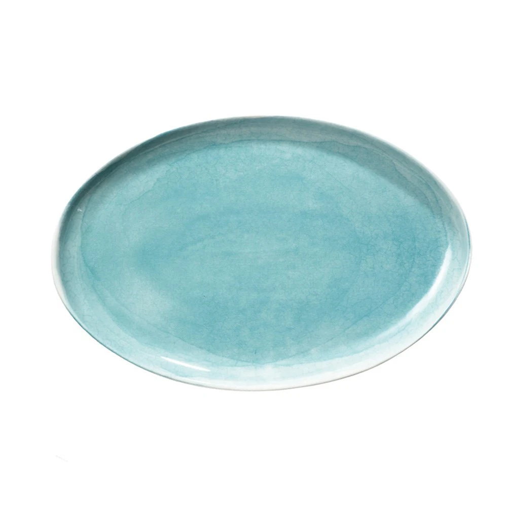 Ambrosia Bree Oval Platter 33cm Teal 6 Ambrosia Bree Oval Platter 33cm Teal - Image 4