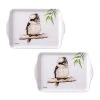 Ashdene Bush Buddies Kookaburra Set Of 2 Scatter Trays -Alex Liddy Store LAD 521094