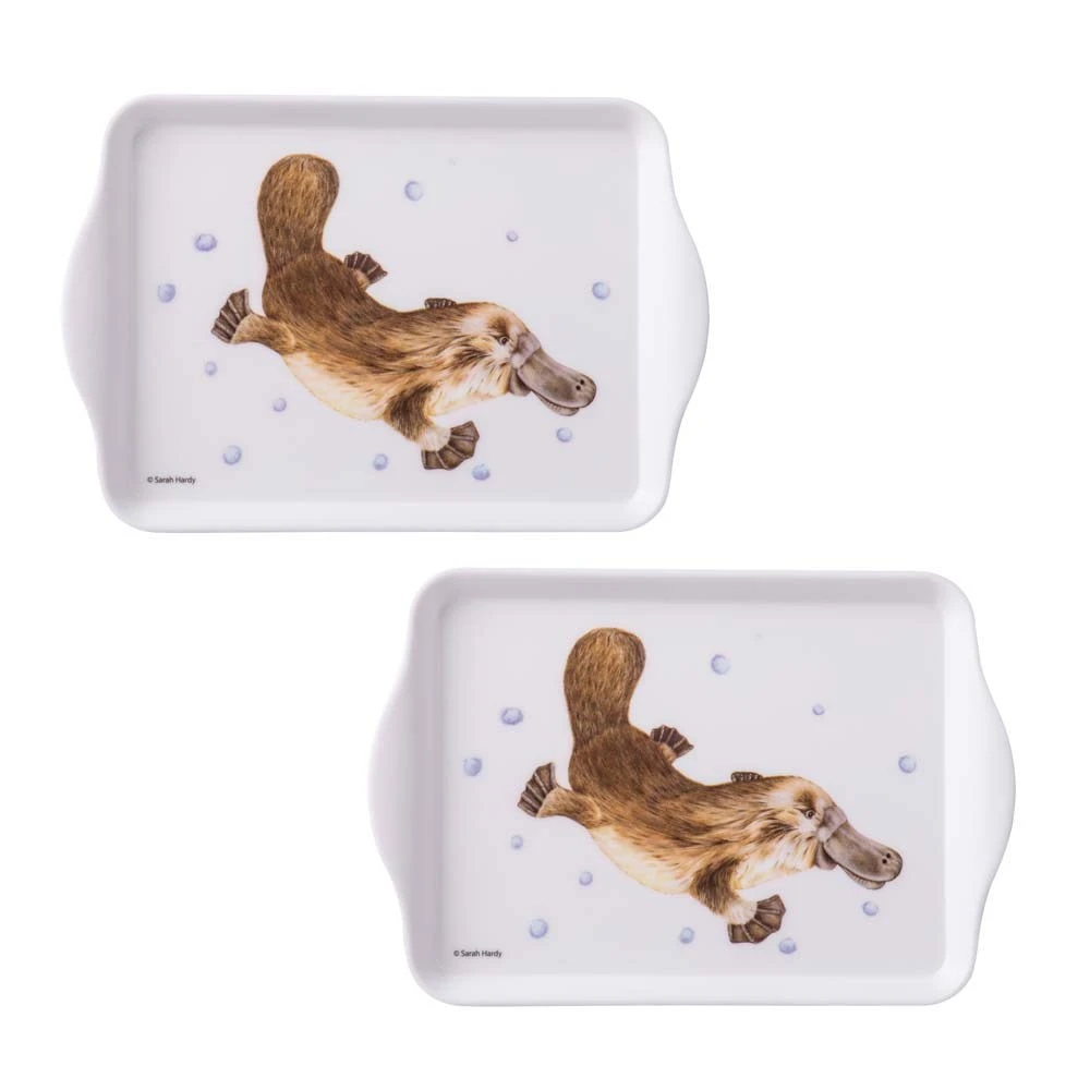 Ashdene Bush Buddies Platypus Set Of 2 Scatter Trays 3 Ashdene Bush Buddies Platypus Set Of 2 Scatter Trays