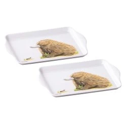 Ashdene Bush Buddies Echidna Set Of 2 Scatter Trays -Alex Liddy Store LAD 521097 2