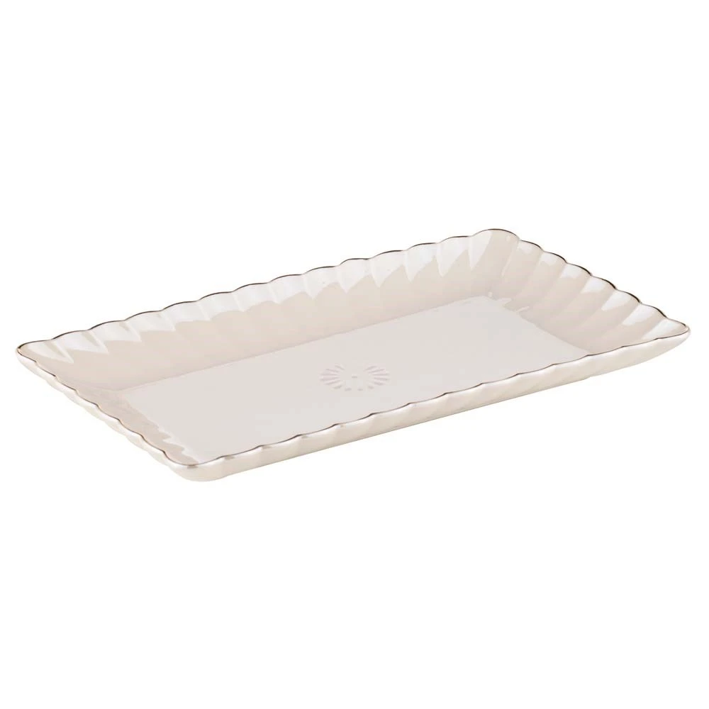 Ashdene Parisienne Pearl Platter White 3 Ashdene Parisienne Pearl Platter White