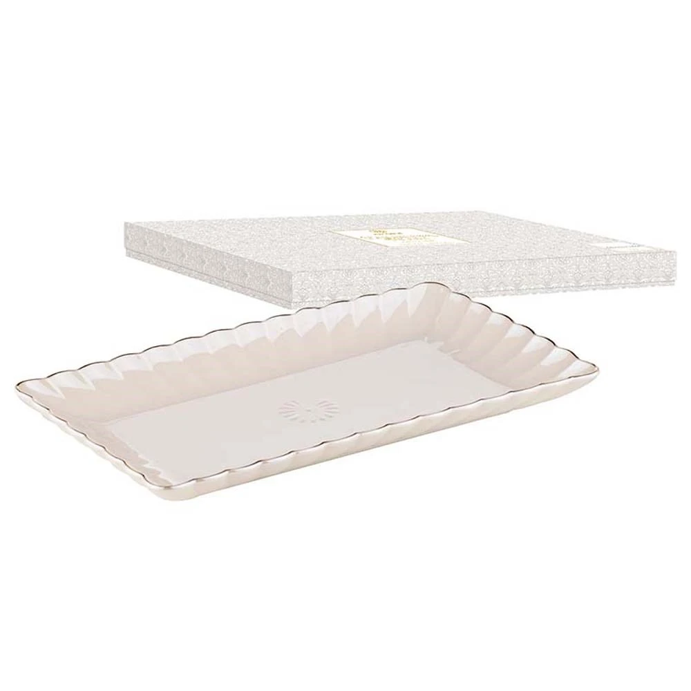 Ashdene Parisienne Pearl Platter White 6 Ashdene Parisienne Pearl Platter White - Image 4