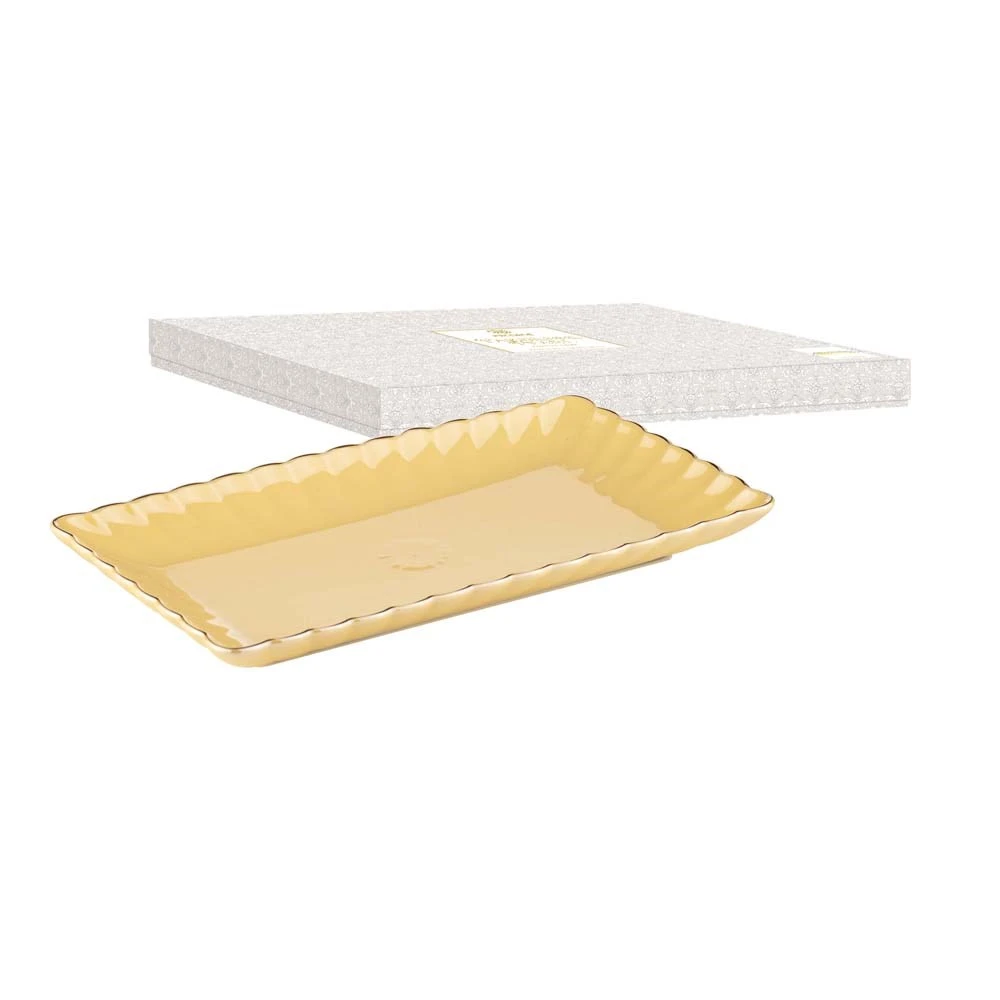 Ashdene Parisienne Pearl Platter Buttermilk 5 Ashdene Parisienne Pearl Platter Buttermilk - Image 3