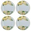 Ashdene Citrus Blooms Set Of 4 Side Plates 2 Ashdene Citrus Blooms Set Of 4 Side Plates -Alex Liddy Store LAD 521281