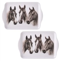 Ashdene Trio Set Of 2 Scatter Trays Grey