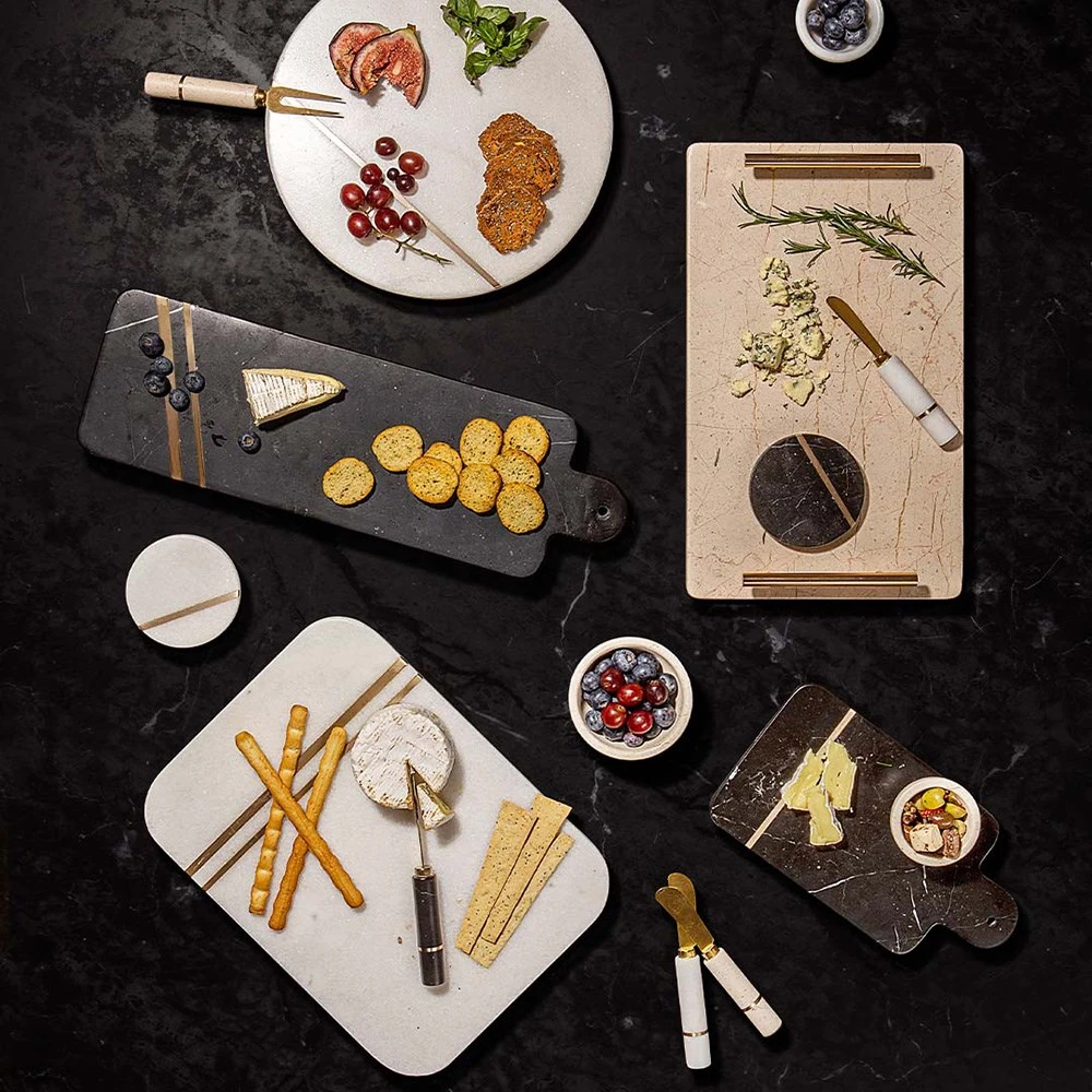 Tempa Emerson Long Rectangle Serving Board Black 4 Tempa Emerson Long Rectangle Serving Board Black - Image 3