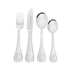 Stanley Rogers Stainless Steel 4 Piece Children's Cutlery Set Australian Animals