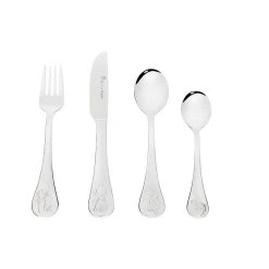 Stanley Rogers Stainless Steel 4 Piece Children's Cutlery Set Fairy Tale