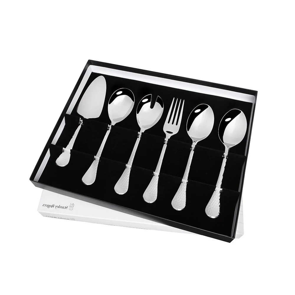 Stanley Rogers Bolero 6 Piece Hostess Serving Utensil Set 4 Stanley Rogers Bolero 6 Piece Hostess Serving Utensil Set - Image 2