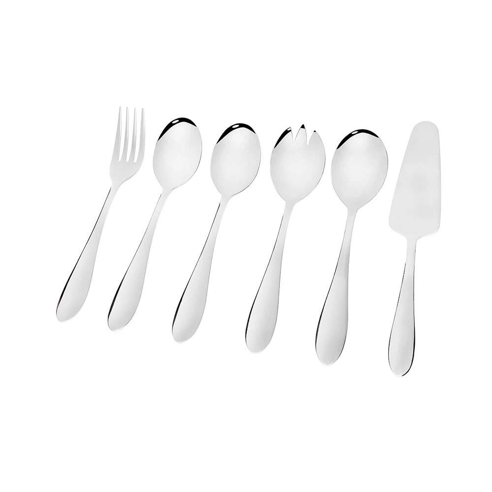 Stanley Rogers Noah 6 Piece Hostess Serving Utensil Set 3 Stanley Rogers Noah 6 Piece Hostess Serving Utensil Set
