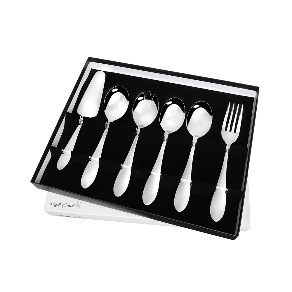 Stanley Rogers Noah 6 Piece Hostess Serving Utensil Set 4 Stanley Rogers Noah 6 Piece Hostess Serving Utensil Set - Image 2