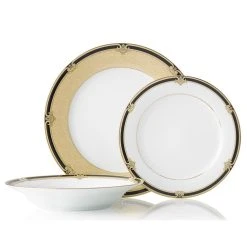Noritake Braidwood 12 Piece Dinner Set