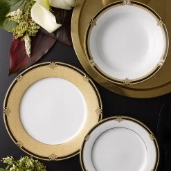 Noritake Braidwood 12 Piece Dinner Set 10 Noritake Braidwood 12 Piece Dinner Set -Alex Liddy Store NOR 4341 D12 4