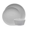 Noritake Grey On Grey Swirl 12 Piece Dinner Setting For 4 1 Noritake Grey On Grey Swirl 12 Piece Dinner Setting For 4 -Alex Liddy Store NOR 4390D12
