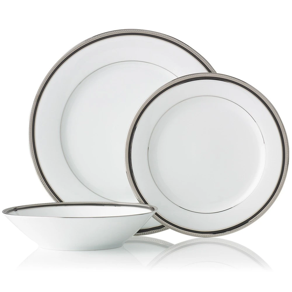 Noritake Toorak Noir 12 Piece Dinner Set 3 Noritake Toorak Noir 12 Piece Dinner Set