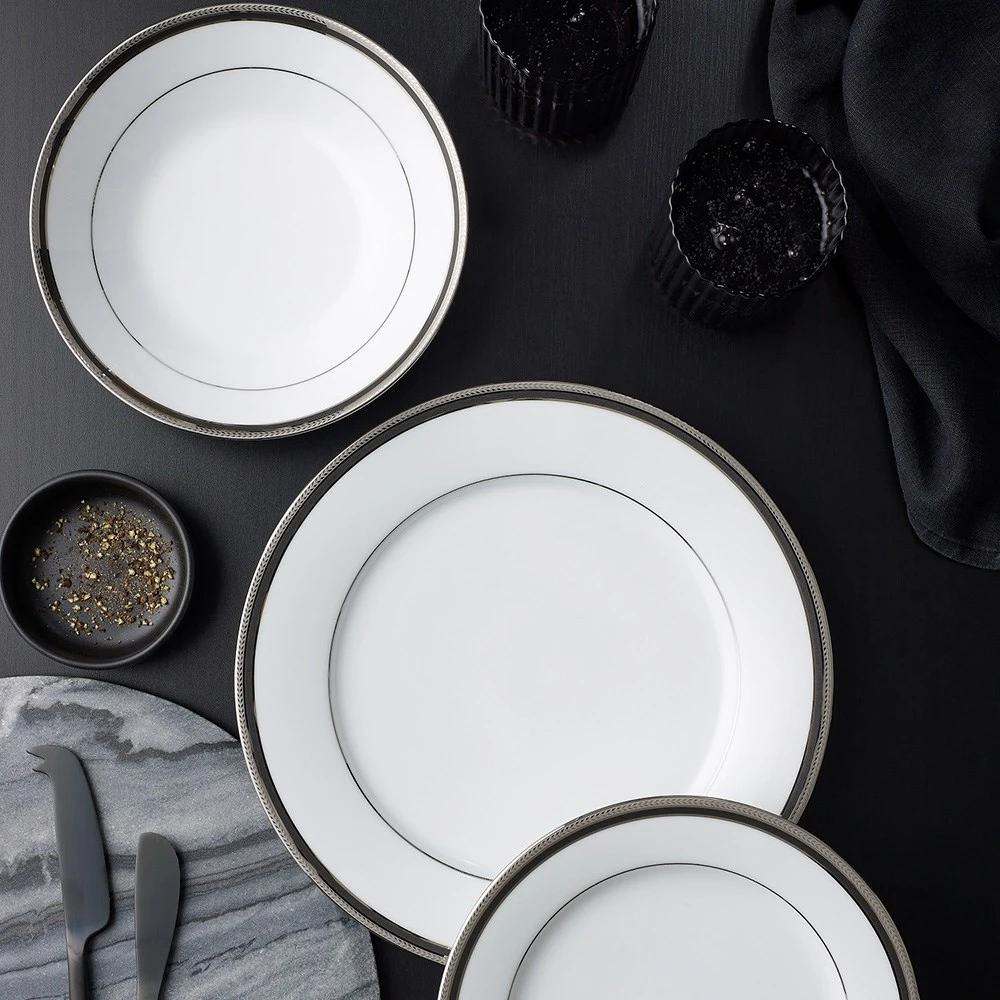 Noritake Toorak Noir 12 Piece Dinner Set 5 Noritake Toorak Noir 12 Piece Dinner Set - Image 3