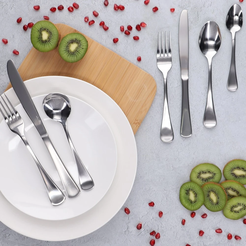 Alex Liddy Castella Stainless Steel 56 Piece Cutlery Set 5 Alex Liddy Castella Stainless Steel 56 Piece Cutlery Set - Image 3