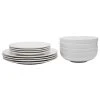 Alex Liddy Modern White Coupe 12 Piece Dinner Set 1 Alex Liddy Modern White Coupe 12 Piece Dinner Set -Alex Liddy Store PCP 1026302