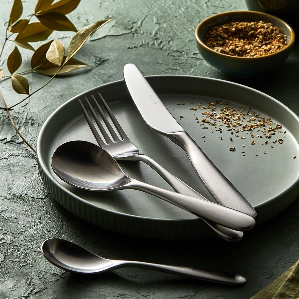 Alex Liddy Mira Stainless Steel 16 Piece Cutlery Set 4 Alex Liddy Mira Stainless Steel 16 Piece Cutlery Set - Image 2