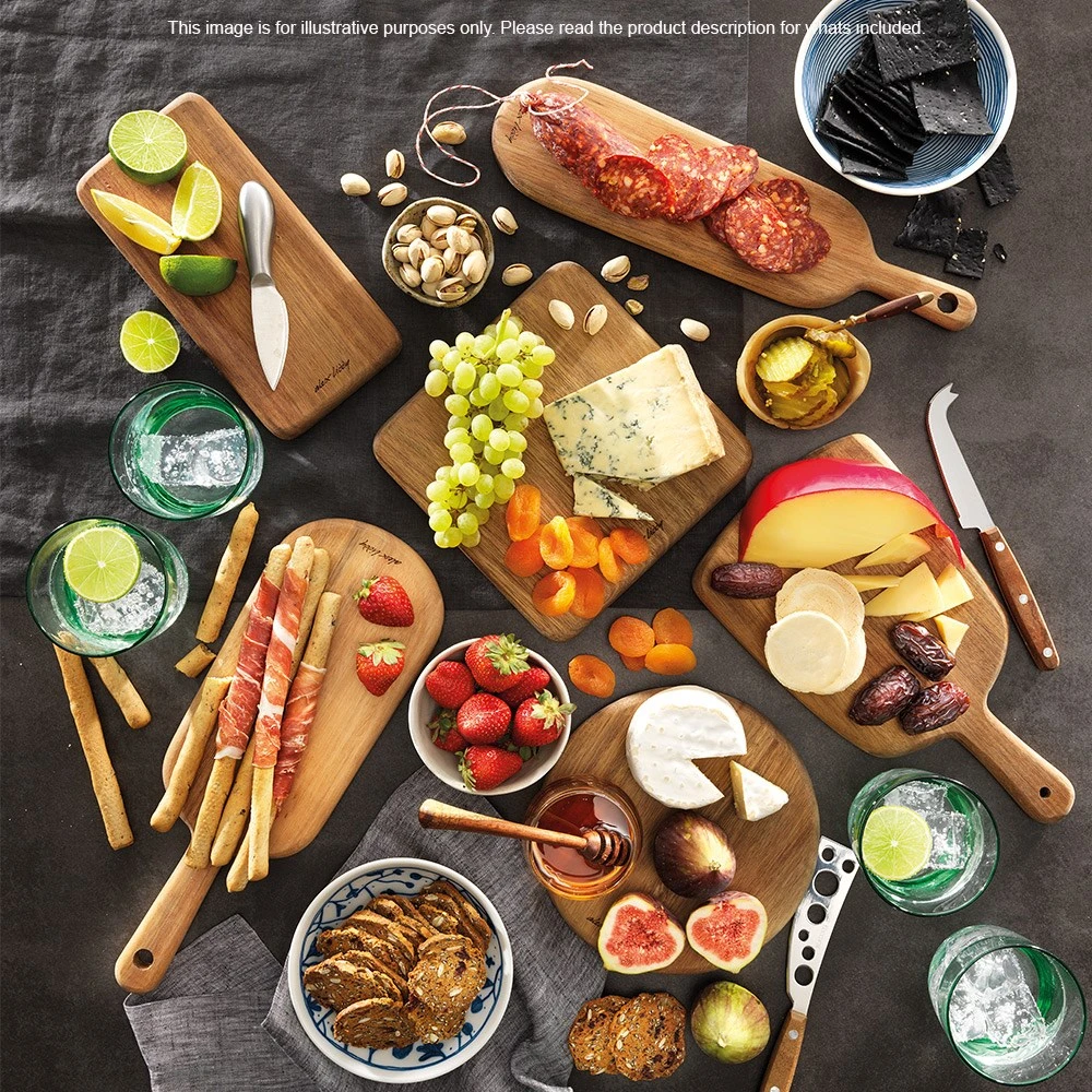 Alex Liddy Acacia Wood Mini Serving Board 34.5 X 12.5cm 4 Alex Liddy Acacia Wood Mini Serving Board 34.5 X 12.5cm - Image 2