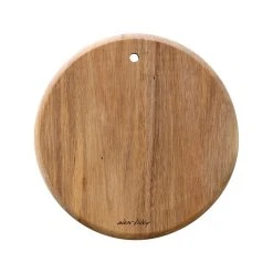 Alex Liddy Acacia Wood Mini Round Serving Board 19 X 19cm
