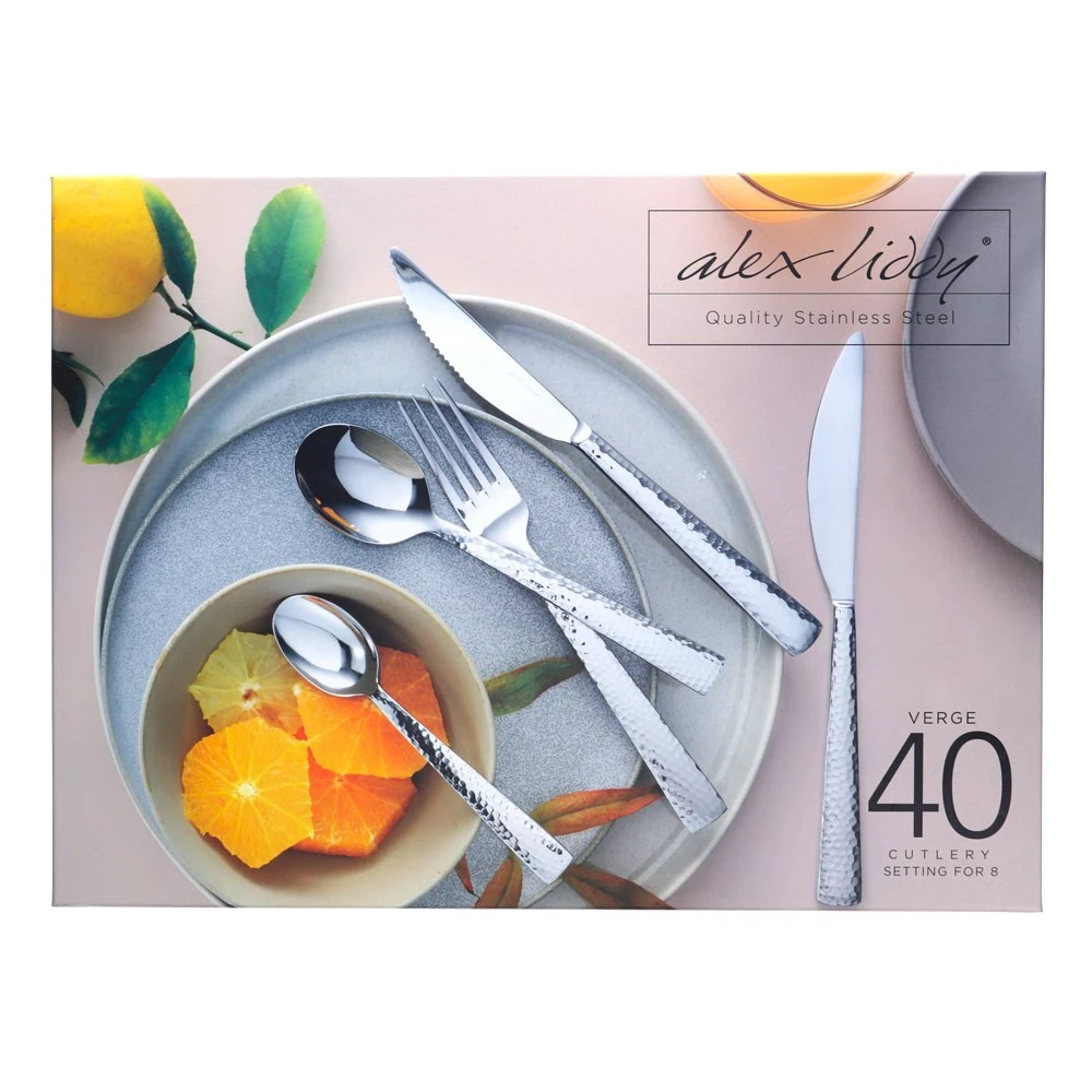 Alex Liddy Verge 40 Piece Cutlery Set 4 Alex Liddy Verge 40 Piece Cutlery Set - Image 2